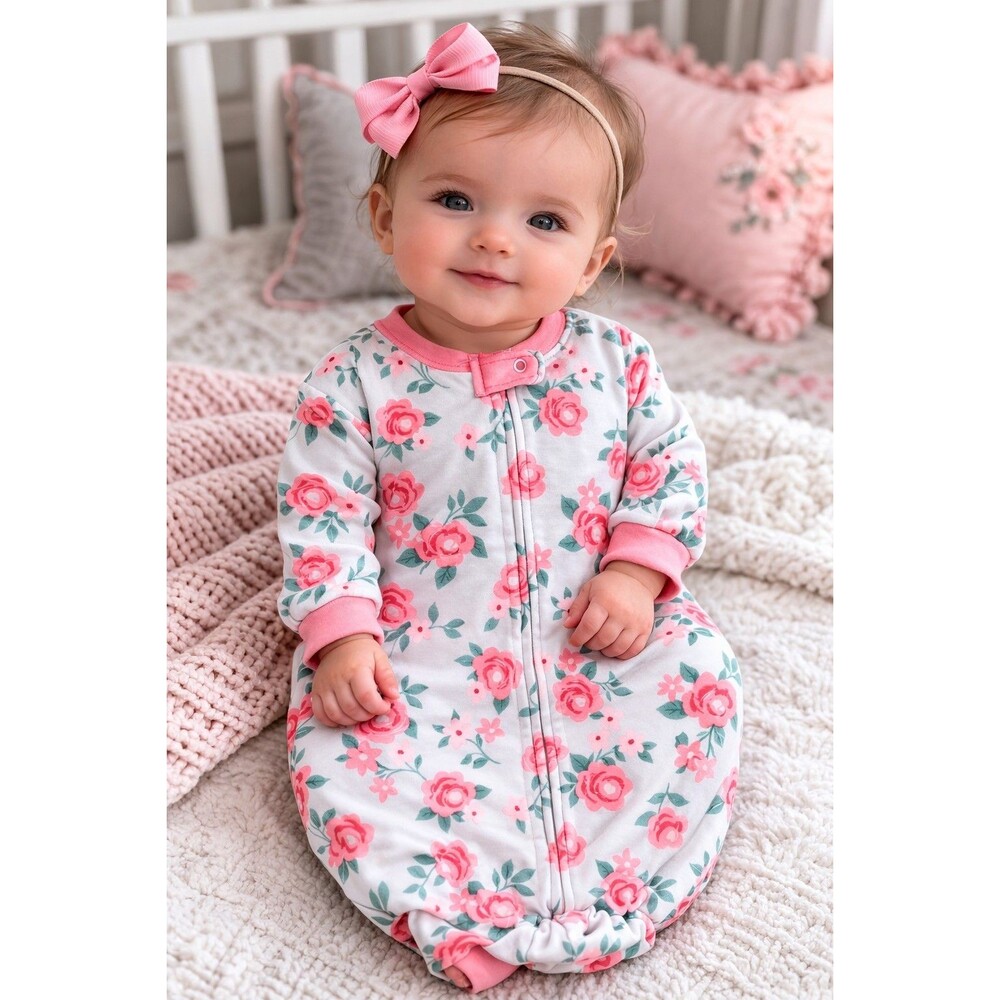 Sack 0 To 9 months Carters Girl Northern Fleece infant sleepwear Baby